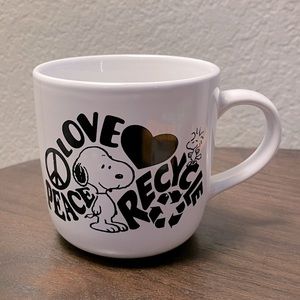 Peace Love Recycle Mug